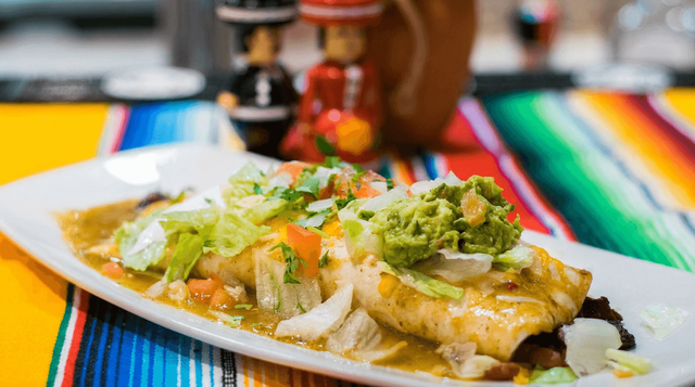 South of the Border Burrito.